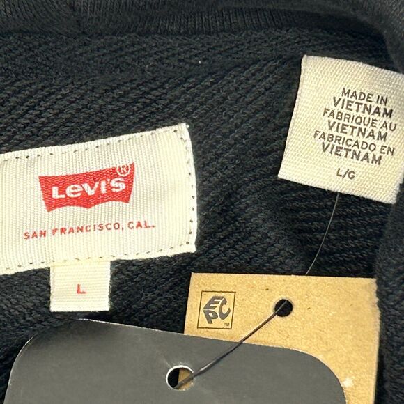 Levis x Star Wars Darth Vader Hoodie Movie Film Hooded Sweatshirt Black L Large - Picture 12 of 15